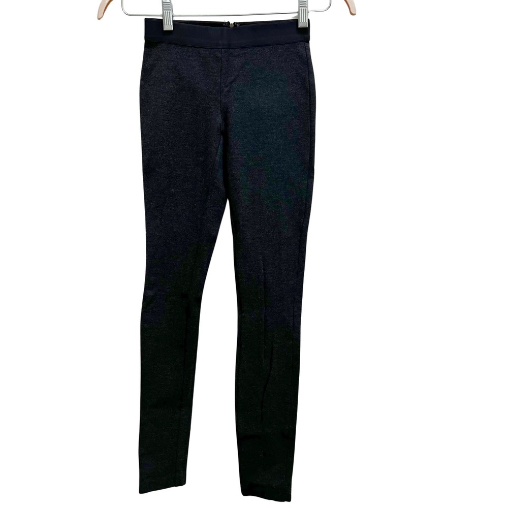 J.Crew High Rise Ponte Leggings with Elastic Waist and Exposed Back Zipper - Picture 3 of 16